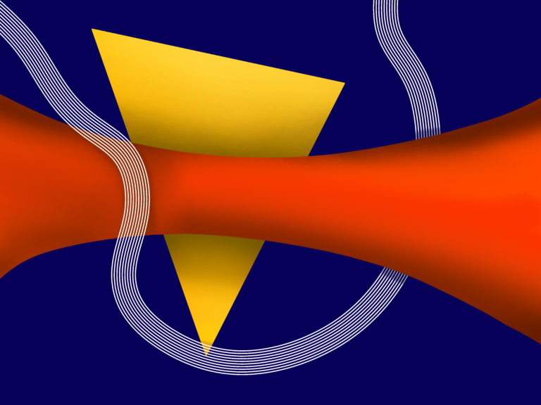 An abstract digital painting