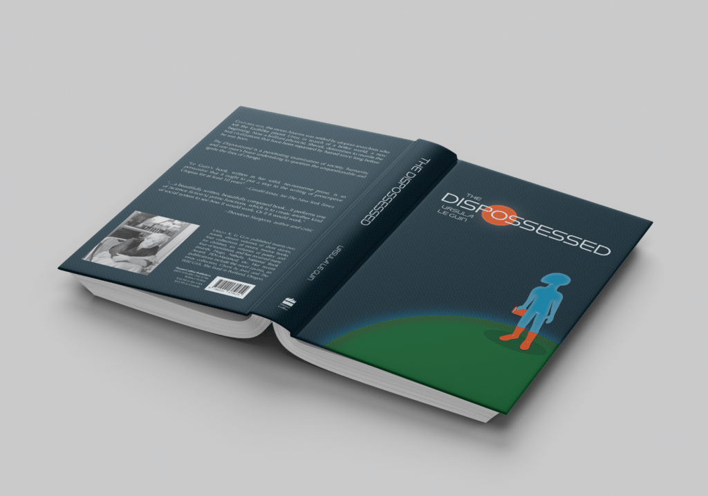 The Dispossessed back view mockup